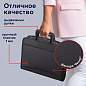 Папка-портфель пластиковая BRAUBERG А4+ (355х290х60 мм), выдвижные ручки, 9 отделений, 1 карман, черная, 225168 (арт. 225168)
