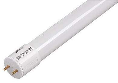 Jazzway T8-600GL G13 10W(800lm) 6500K 6K матовая 600x26 стекло .1025326 (арт. 557276)