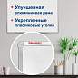 Доска магнитно-маркерная 60х90 см, алюминиевая рамка, ГАРАНТИЯ 10 ЛЕТ, РОССИЯ, BRAUBERG Стандарт, 235521 (арт. 235521)