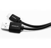 Дата-кабель USB(A)шт. - Type-Cшт. ERGOLUX ELX-CDC02P-C02 ПРОМО 2А 1м, черный, пакет (арт. 861364)