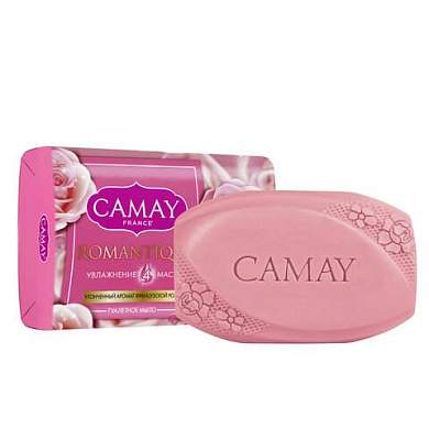 Мыло туалетное 85 г, CAMAY "Французская роза" (арт. 609829)