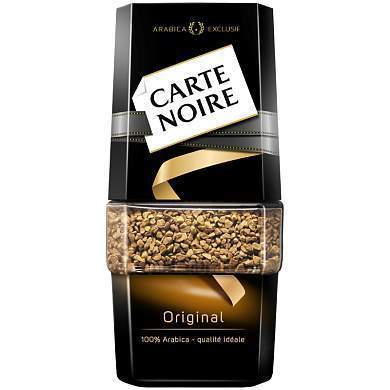 Кофе растворимый Carte Noire "Original", сублимированный, стеклянная банка, 95г (арт. 193291)