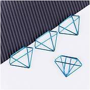 Скрепки фигурные 25мм, MESHU "Diamonds", 6шт., пакет с европодвесом (арт. 328217)