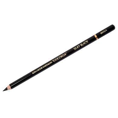 Карандаш художественный Koh-I-Noor "Gioconda Silky 8815" B, черный матовый, заточен. (арт. 321818)