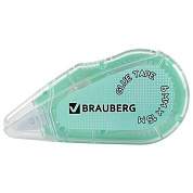 Клей-лента BRAUBERG MAXI, 6 мм х 15 м, корпус зеленый, блистер, 273029 (арт. 273029)