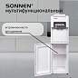 Кулер для воды SONNEN FSC-03AC, напольный, НАГРЕВ/ОХЛАЖДЕНИЕ КОМПРЕССОР, шкаф, 3 крана, белый, 455419 (арт. 455419)