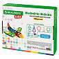 Магнитный конструктор MAGNETIC BLOCKS, 100 деталей, 2 колесные базы, карусель, BRAUBERG KIDS, 665720 (арт. 665720)