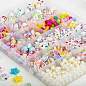 Набор для создания бижутерии и украшений BEADS SET, 450 элементов, 24 вида, BRAUBERG KIDS, 664695 (арт. 664695)