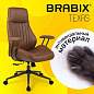 Кресло BRABIX PREMIUM "Texas EX-571", синхромеханизм, искусственная замша, светло-коричневый, 532942 (арт. 532942)