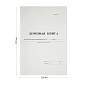 Домовая книга А4, 16л., на скрепке, блок офсетный (арт. 340559)