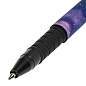 Ручка шариковая BRAUBERG SOFT TOUCH GRIP "SPACE", СИНЯЯ, мягкое покрытие, узел 0,7 мм, 143714 (арт. 143714)