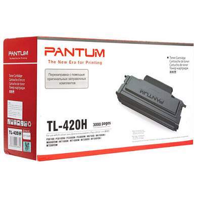 Тонер-картридж PANTUM (TL-420HP) P3010/P3300/M6700/M6800/M7100, ресурс 3000 стр., оригинальный (арт. 363066)