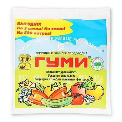 Удобрение Гуми-30 (паста) 300гр. на 3 сотки, БИО ОЖЗ (Башинком) (арт. 830598)