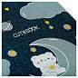 Записная книжка А5 80л., ЛАЙТ, кожзам, MESHU "Cutestar", съемная пластиковая обложка с дизайном, пантон, белила, блок в линию (арт. 358210)