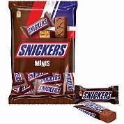 Батончики шоколадные мини SNICKERS "Minis", 180 г, 2264 (арт. 620279)