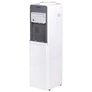 Кулер для воды SONNEN FSC-03BA, напольный, НАГРЕВ/ОХЛАЖДЕНИЕ КОМПРЕССОРНОЕ, 3 крана,серый, 455417 (арт. 455417)