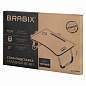 Столик складной для ноутбука/завтрака BRABIX BT-001 (600х400х265 мм), органайзер, черный, 532899 (арт. 532899)