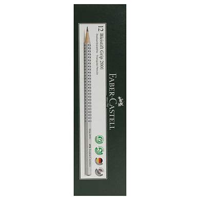 Карандаш ч/г Faber-Castell "Grip 2001" 2B, трехгранный, заточен. (арт. 286150)