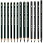 Набор карандашей ч/г Faber-Castell "Pitt Graphite", 26 предметов, заточен., метал. кор. (арт. 285939)