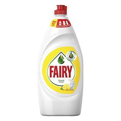 Средство для мытья посуды, 900 мл, FAIRY (Фейри) "Сочный лимон" (арт. 603749)