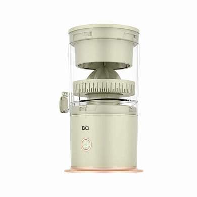 Соковыжималка для цитрусовых аккумуляторная BQ (БИ-КЬЮ) J3000, 45 Вт, стакан 0,2 л, пластик, зеленая, 86196906 (арт. 457526)