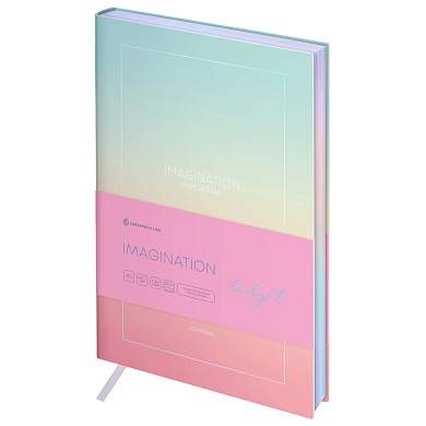 Ежедневник недатированный, А5, 136л., кожзам, Greenwich Line "Imagination. Twilight", тон. блок, фольгир. срез (арт. 361484)