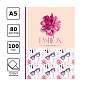 Записная книжка А5 80л. BG "Fashion", матовая ламинация, блок в точку, 100 гр/м2 (арт. 342960)