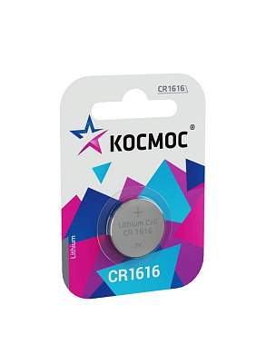 Элемент питания Космос CR1616 BL1 KOCR16161BL (арт. 484982)