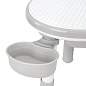 Стол детский трансформер 3 в 1 BRABIX KIDS CT-001, растущий, 2-8 лет, пластик, серый, 533290 (арт. 533290)