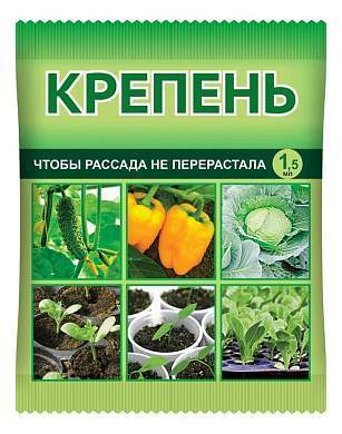 Крепень 1,5мл. (предотвращает перерастание рассады) удобрение, Ваше Хозяйство (арт. 724460)