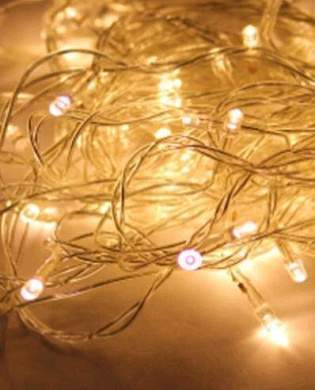 Гирлянда-нить Космос 50LED т.-белый 6.5м 8реж. KOC_GIR50LED_W (арт. 634106)