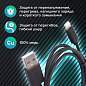 Кабель USB2.0-Lightning, 1 м, SONNEN, медь, для передачи данных и зарядки, черный, 513116 (арт. 513116)