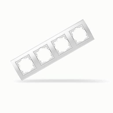 UNIVersal Бриллиант рамка горизонт. СУ 4 мест. бел. 7947502 (арт. 449984)