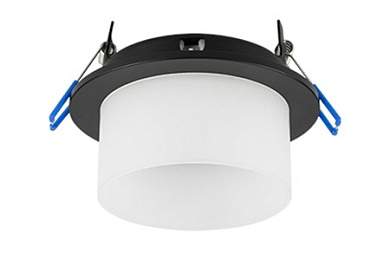 Ecola GX53 H4 5371 светильник встраив. СПОТ Черный матовый 110x79 SR531BECB (10!) (арт. 870335)