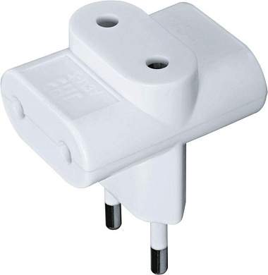 Navigator Разветвитель 6А, Белый Nad-Ft-3X-Wh 94 699 (арт. 387514)