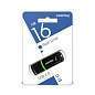 Флеш-диск 16 GB, SMARTBUY Paean, USB 2.0, черный, SB16GBPN-K (арт. 512769)