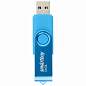 Флеш-диск 64 GB SMARTBUY Twist USB 2.0, синий, SB064GB2TWB (арт. 513910)