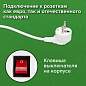 Удлинитель сетевой SONNEN PSW-183, 3 розетки c заземлением, выключатель 10 А, 1,8 м, белый, 513659 (арт. 513659)