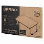 Столик складной для ноутбука/завтрака BRABIX BT-002 (600х400х265 мм), черный, 532901 (арт. 532901)