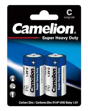Элемент питания Camelion SUPER BLUE R14/343  BL2 (арт. 228676)