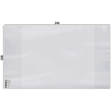 Обложка 208*346 для дневников и тетрадей, ArtSpace, ПВХ 150мкм, ШК (арт. 255929)