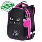 Ранец BRAUBERG SHINY, 2 отделения, с брелоком, "Glad to be cat", 38х28х14 см, 271382 (арт. 271382)