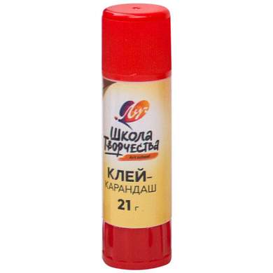 Клей-карандаш ЛУЧ "Школа творчества", 21 г, PVP основа, 29С 1737-08 (арт. 274839)