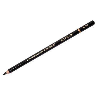 Карандаш художественный Koh-I-Noor "Gioconda Silky 8815" HB, черный матовый, заточен. (арт. 321820)