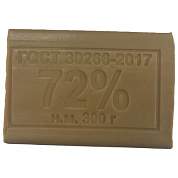 Мыло хозяйственное 72% 300 г (Меридиан), без упаковки, МИНПРОМТОРГ (арт. 702587)