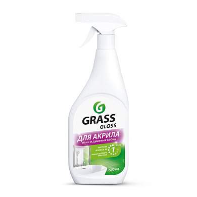 Средство для чистки акриловых ванн и душевых 600 мл GRASS GLOSS ДЛЯ АКРИЛА, распылитель, 126059 (арт. 702618)