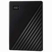 Внешний жесткий диск WD My Passport 4TB, 2.5", USB 3.0, черный, WDBPKJ0040BBK-WESN (арт. 513601)