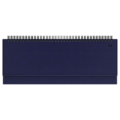 Планинг недатированный, 56л., 330*130мм, кожзам, BG "Nebraska. Blue", синий (арт. 370460)