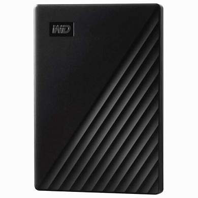 Внешний жесткий диск WD My Passport 4TB, 2.5", USB 3.0, черный, WDBPKJ0040BBK-WESN (арт. 513601)