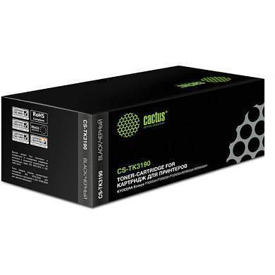 Тонер-картридж CACTUS (CS-TK3190) для KYOCERA Ecosys P3055dn/P3060dn, ресурс 25000 стр. (арт. 362968)